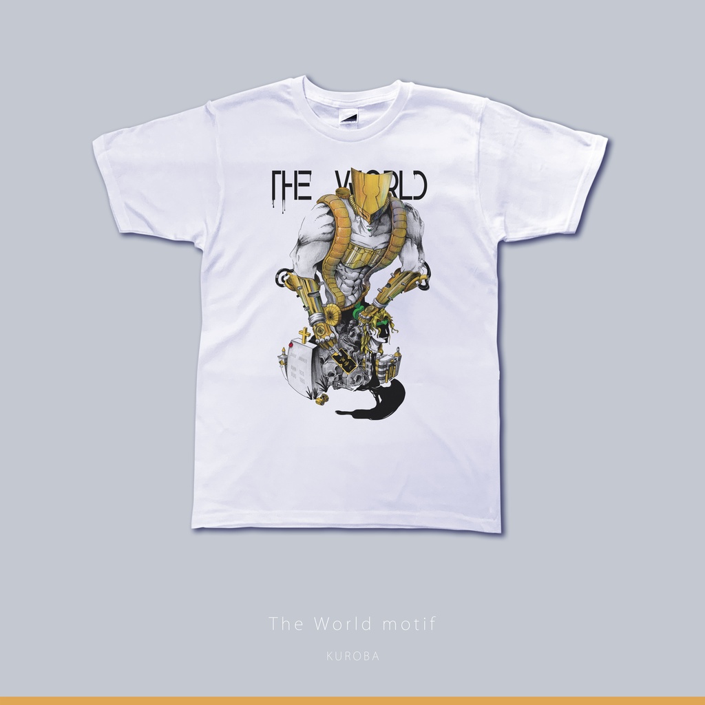 奇妙な冒険　第３部　ワールドモチーフTシャツ