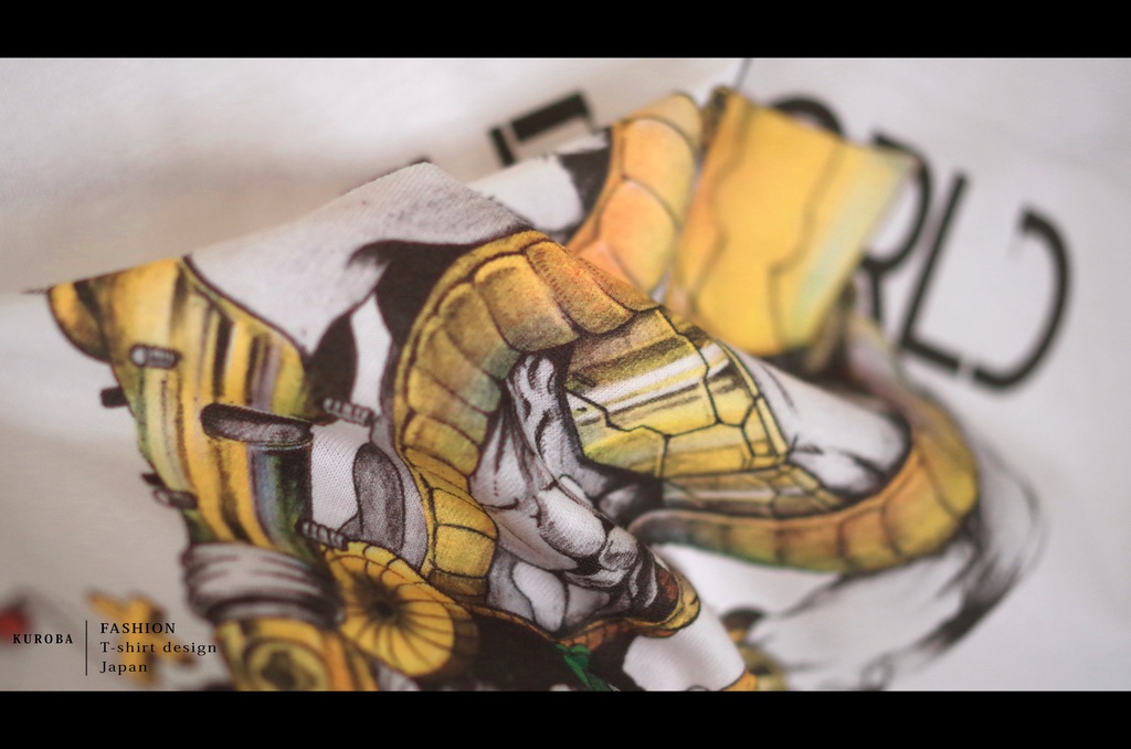 奇妙な冒険 第3部 ワールドモチーフTシャツ