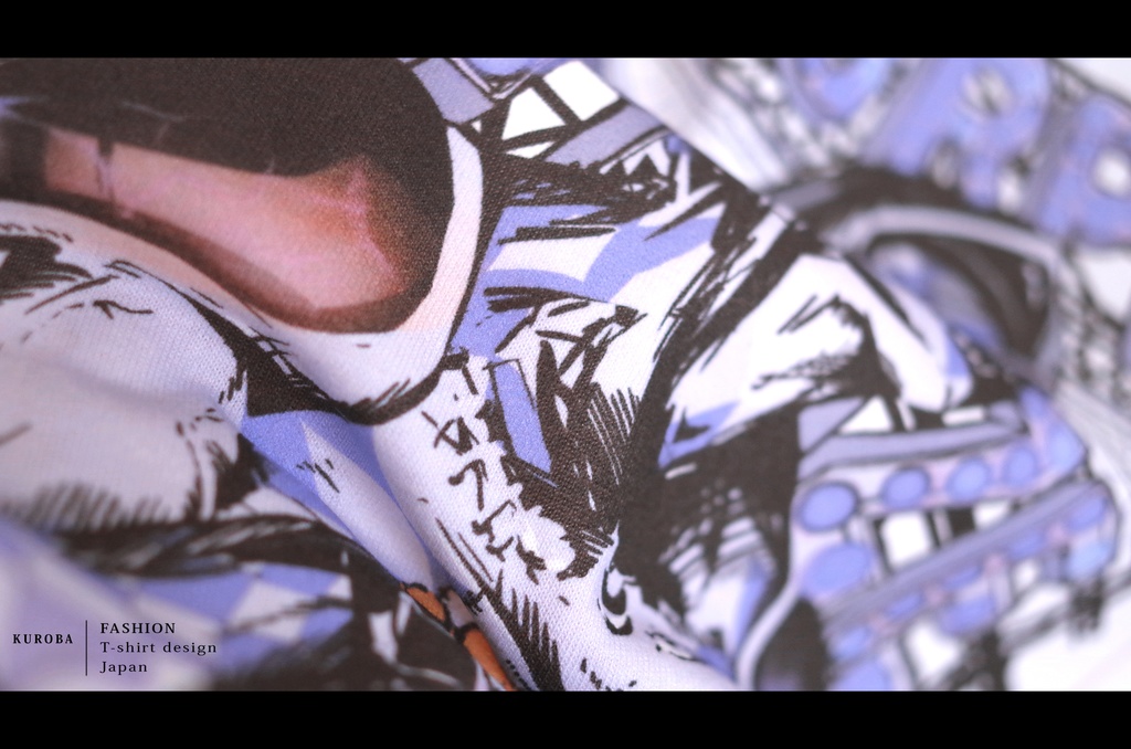 奇妙な冒険 第5部 パープルヘイズ・DモチーフTシャツ