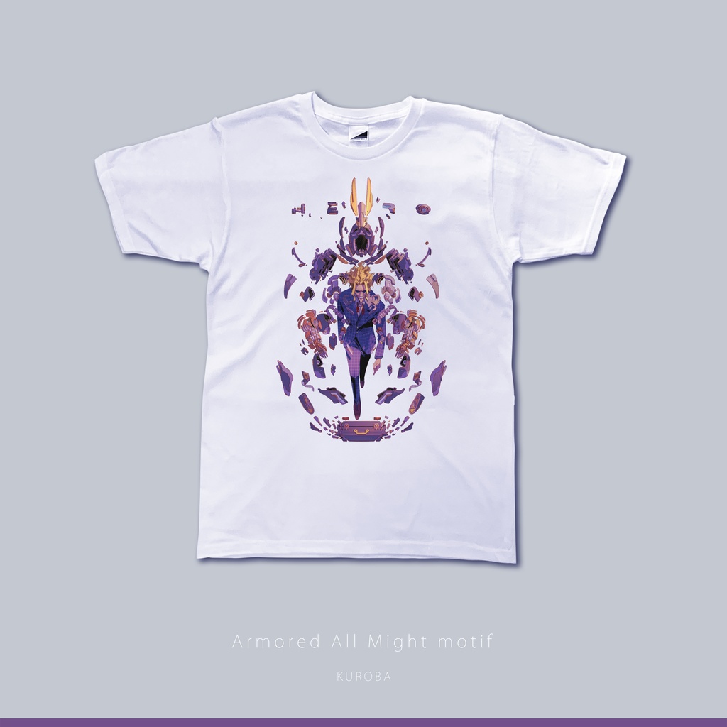 ヒロアカ オールマイトモチーフTシャツ