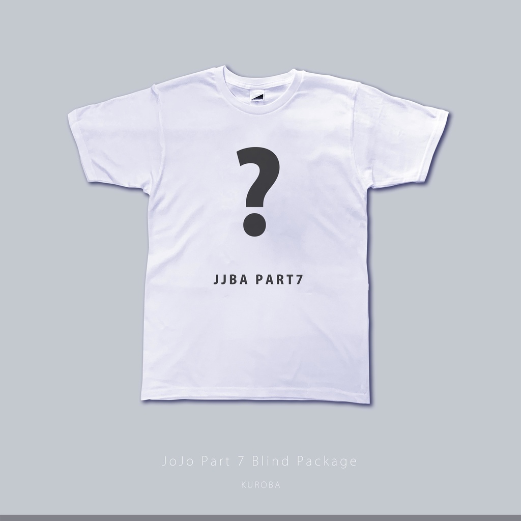 第7部(STEEL BALL RUN)をモチーフにしたTシャツ