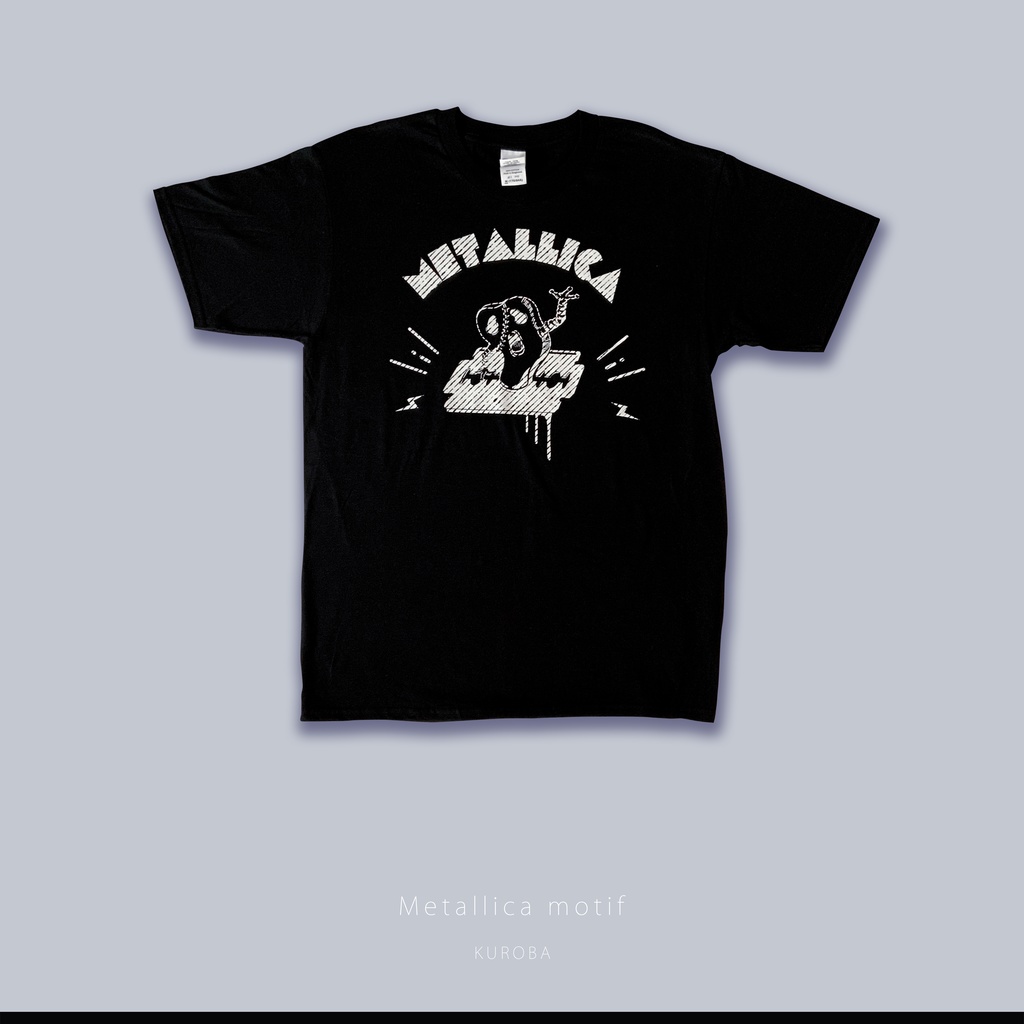 奇妙な冒険　第５部　メタリカモチーフTシャツ