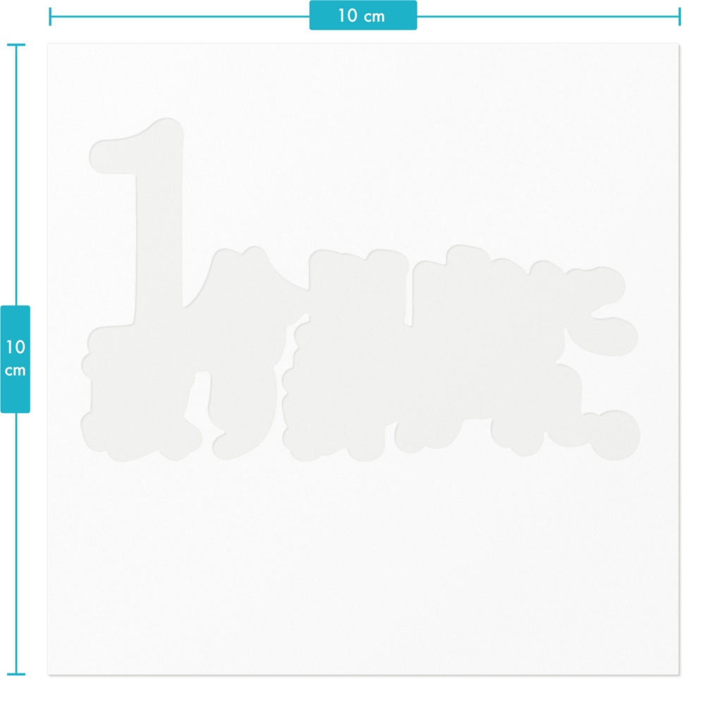 時間を区切ってみるステッカー