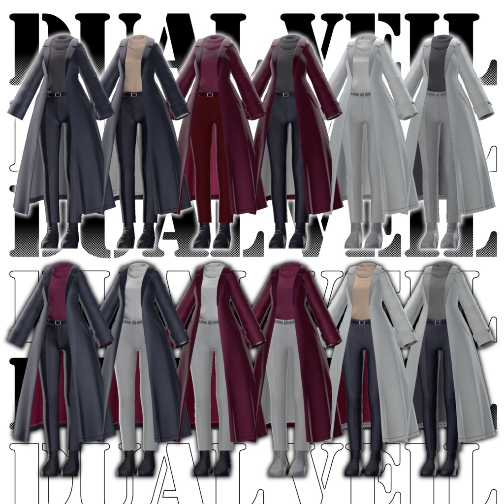 🌟発売記念セール🌟『DUAL VEIL』【11アバター対応+@】