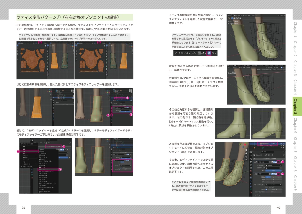 【電子版】非対応衣装を”きちんと着せる”アバター衣装対応【Blender&Unityで行うVRChat向け衣装対応ガイド】