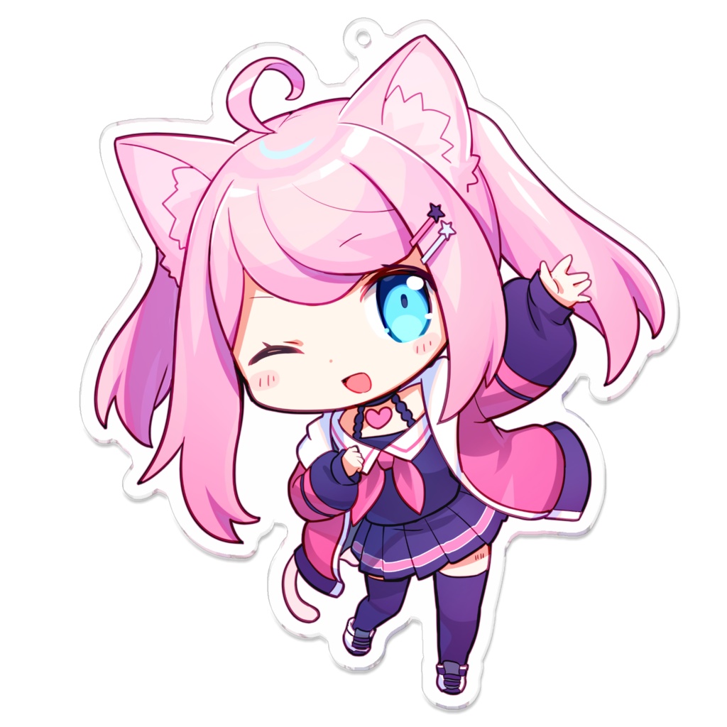 みにスピカのアクリルキーホルダー