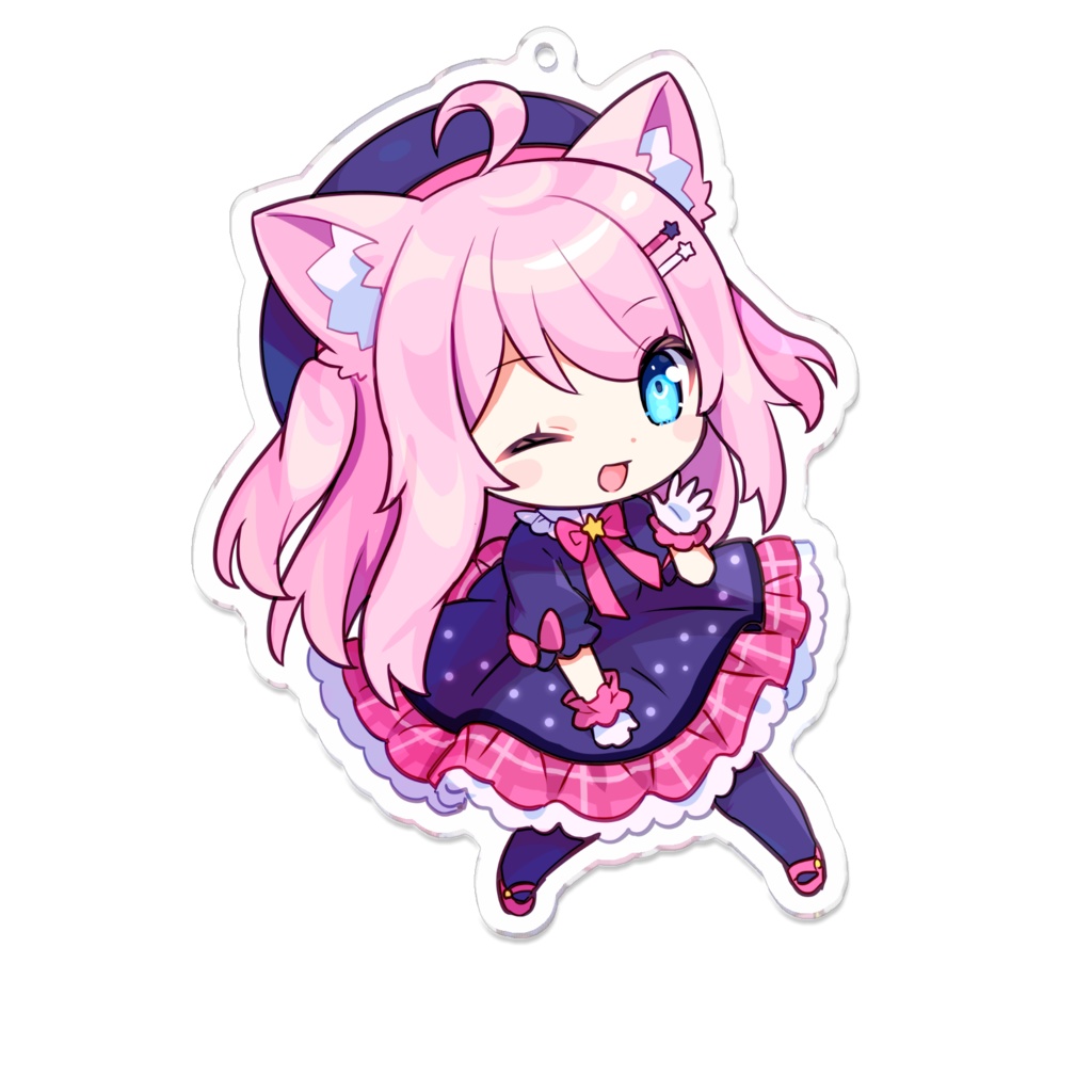 あいどるスピカのアクリルキーホルダー