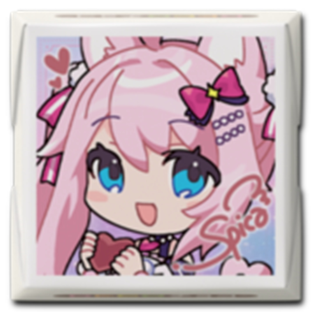 【期間限定】真綿スピカの大好きたっぷりDECOチョコ+限定ボイス+手書きお手紙画像