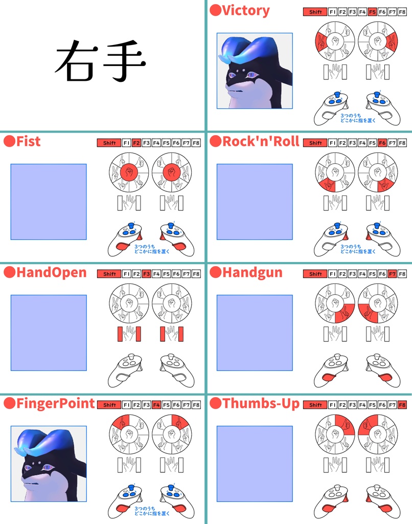 【VRC想定アバター】とりあえず、竜人