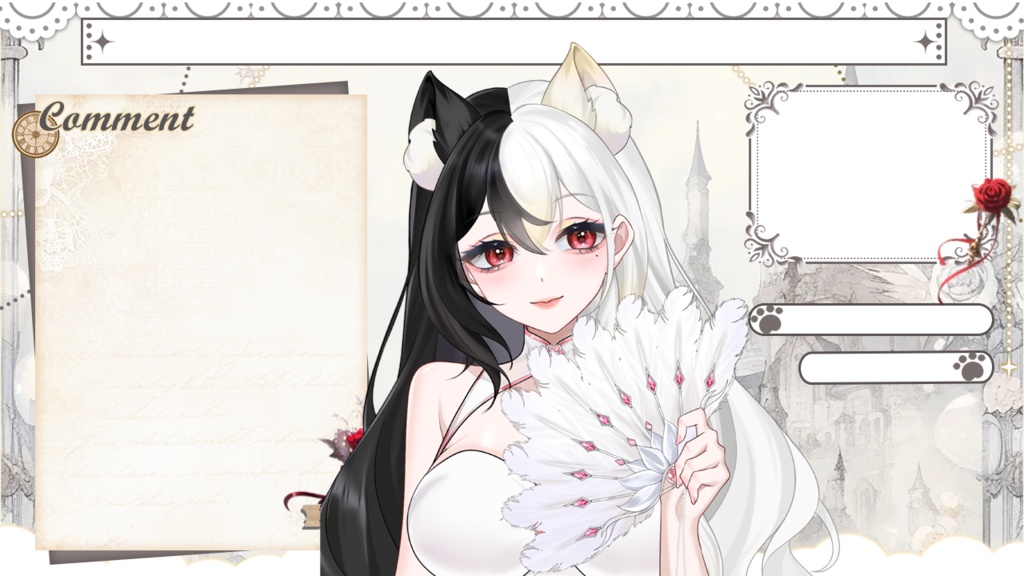 【Vts】【VTuber向け】【墨染千雪】Vtuber wholesale Live2D models