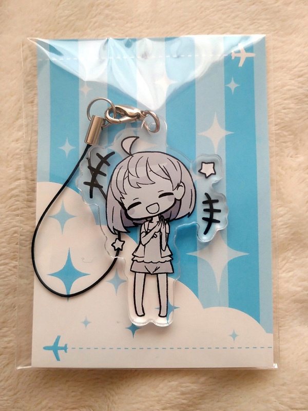 アクリルキーホルダー(モノクロ)