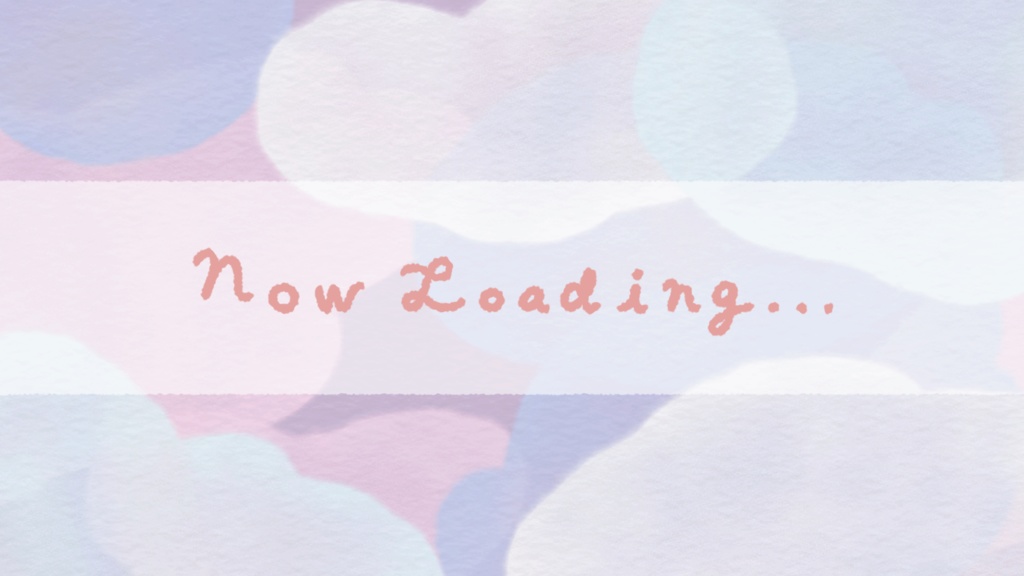 うごく配信背景【ふわふわ雲とひつじ】