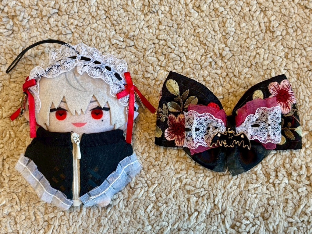 留め具が選べるリボン