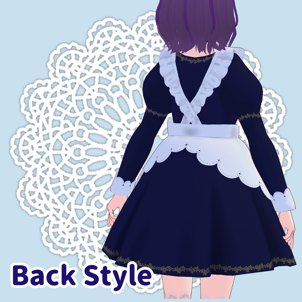 【無料あり/FREE edition】こねこメイド2026 オリジナルメイド服/ Koneko Maid Original Costume 2026【Ojou-made】