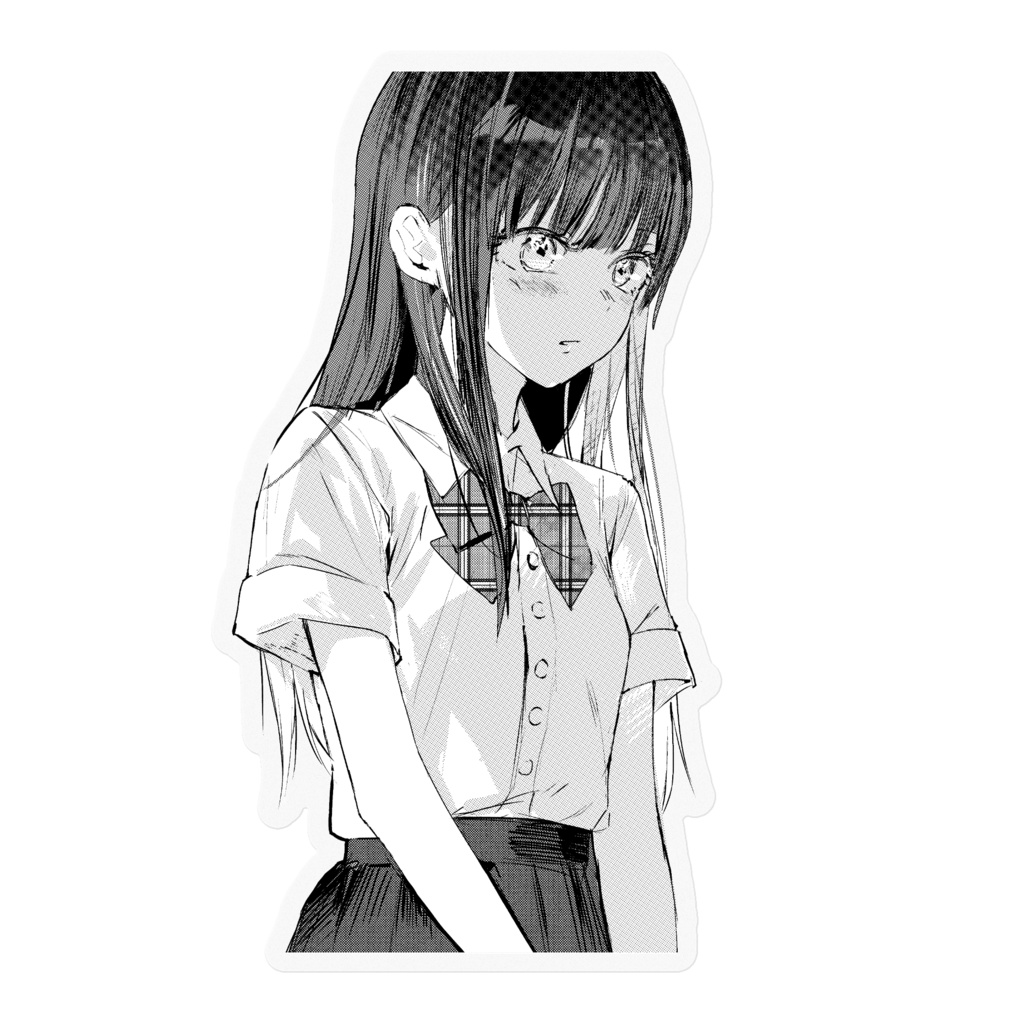 手描き漫画　女の子