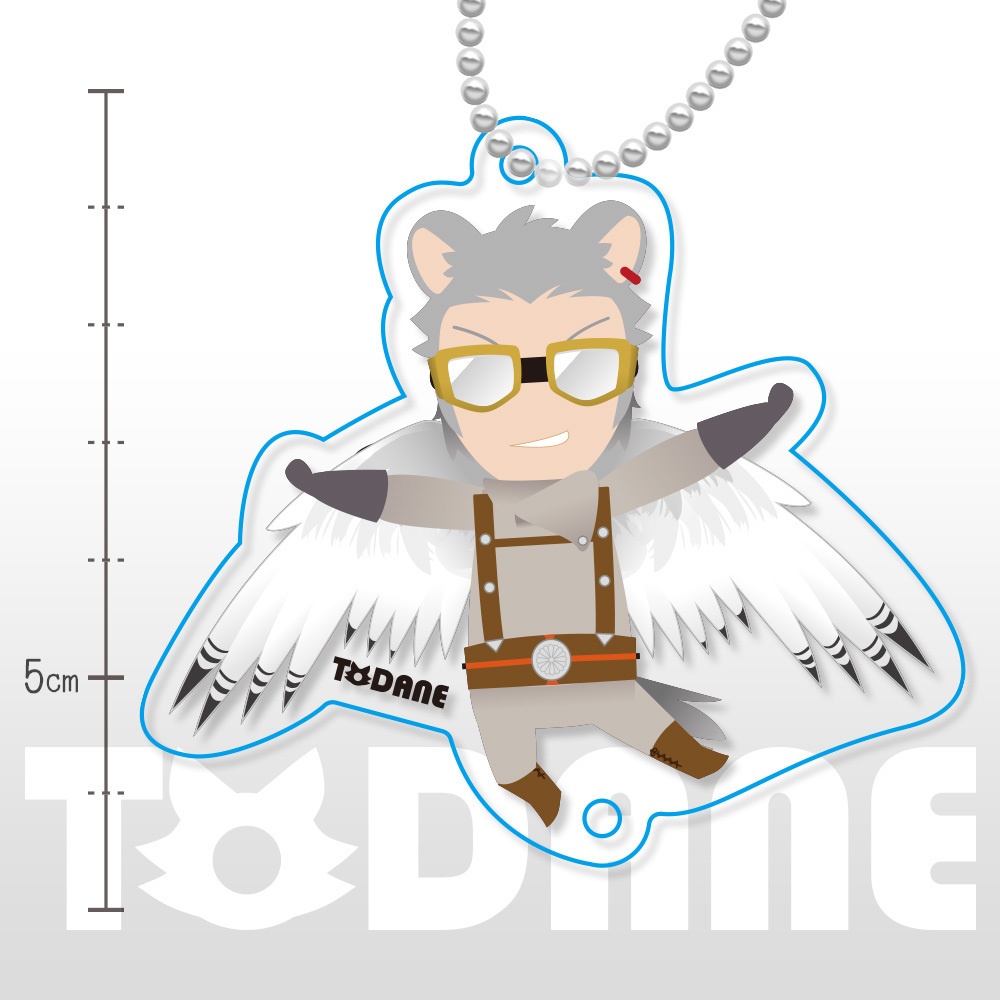 つながる!サントリオ・アゲート|アクキー4個セット【#浮遊島企画】