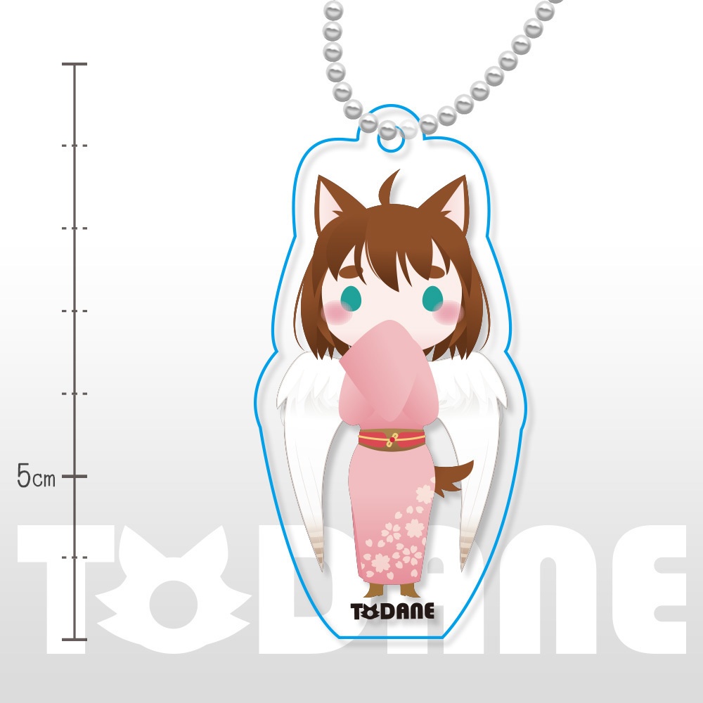 サントリオ・アゲート|エン(B)アクリルキーホルダー【#浮遊島企画】