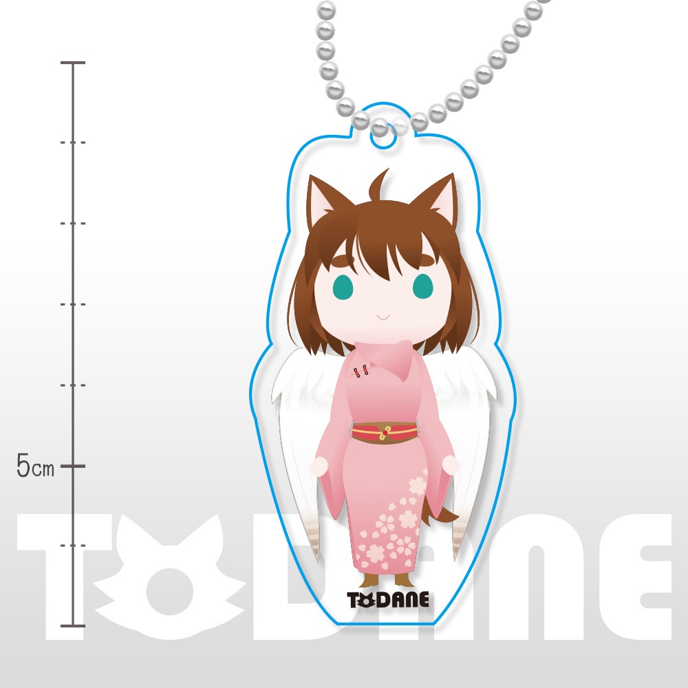 サントリオ・アゲート|エン(B)アクリルキーホルダー【#浮遊島企画】