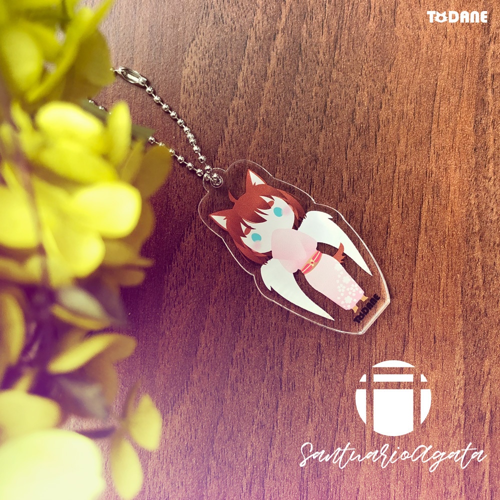 サントリオ・アゲート|エン(B)アクリルキーホルダー【#浮遊島企画】