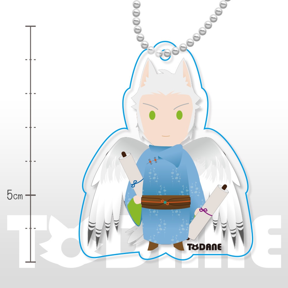 サントリオ・アゲート|エース(B)アクリルキーホルダー【#浮遊島企画】