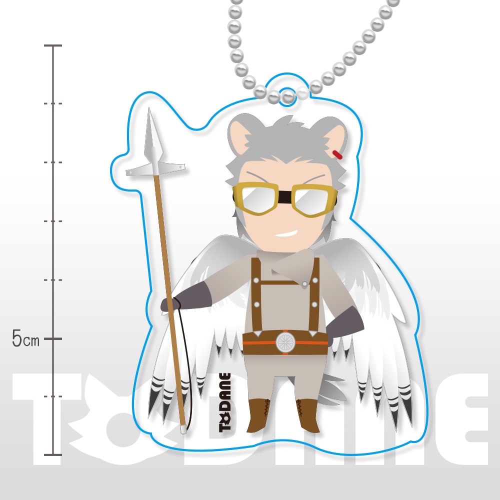 サントリオ・アゲート|ベアー(A)アクリルキーホルダー【#浮遊島企画】