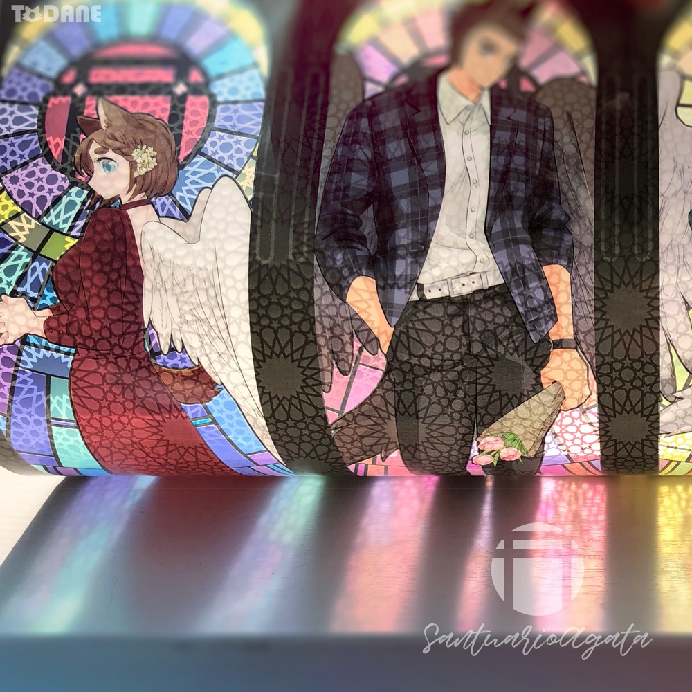 【サントリオ・アゲート】1st Anniversary A4クリアファイル #浮遊島企画