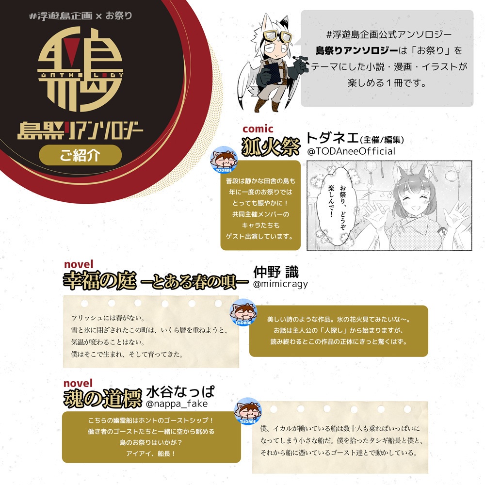 島祭りアンソロジー【#浮遊島企画】