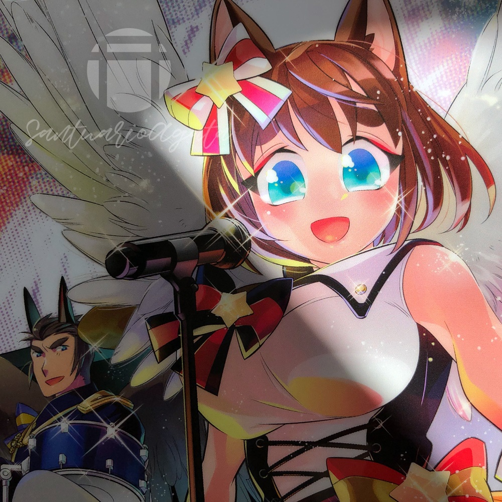 【サントリオ・アゲート】2nd Anniversary A4クリアファイル #浮遊島企画