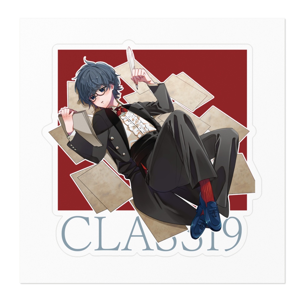 ステッカー(ショパン)