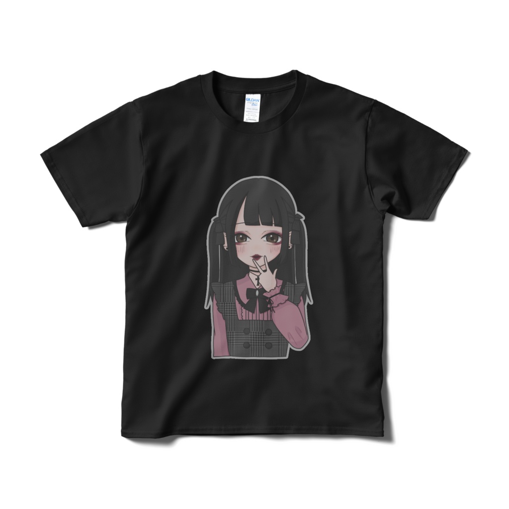 地雷系女子(ハーフツイン) Tシャツ