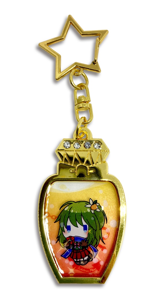 北極星と船霊達 香水瓶風キーホルダー
