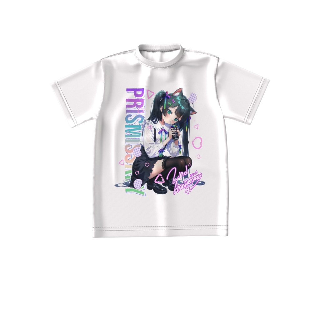 【期間限定10/27迄】PrisMisskey2周年記念ビックシルエットTシャツ