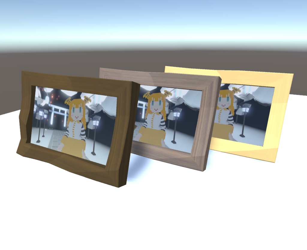 スライドショー機能付きフォトフレーム3種