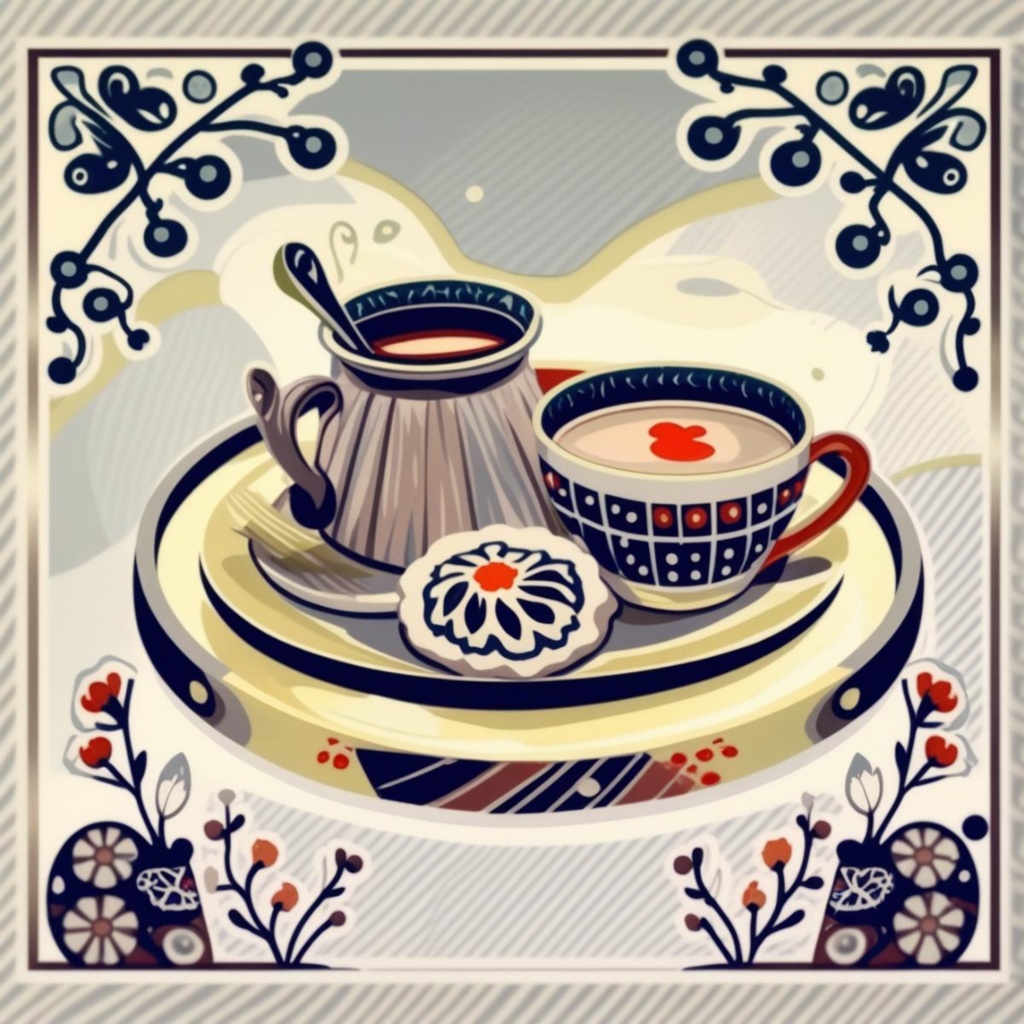 民芸風キッチンシリーズ|手描き風クリップアート10点セット(PNG)