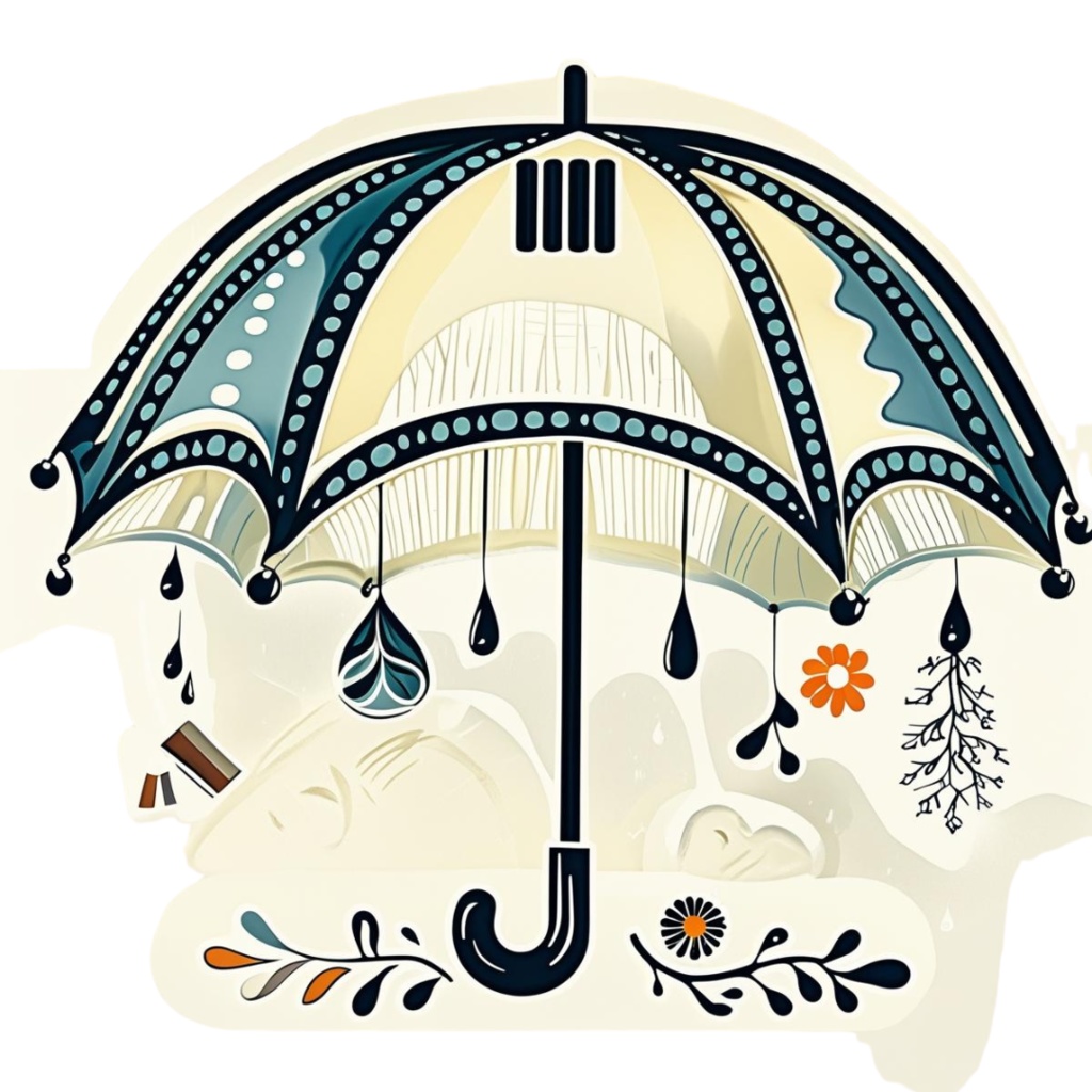 民芸風クリップアート「予定シリーズ」12点セット(背景透過PNG)