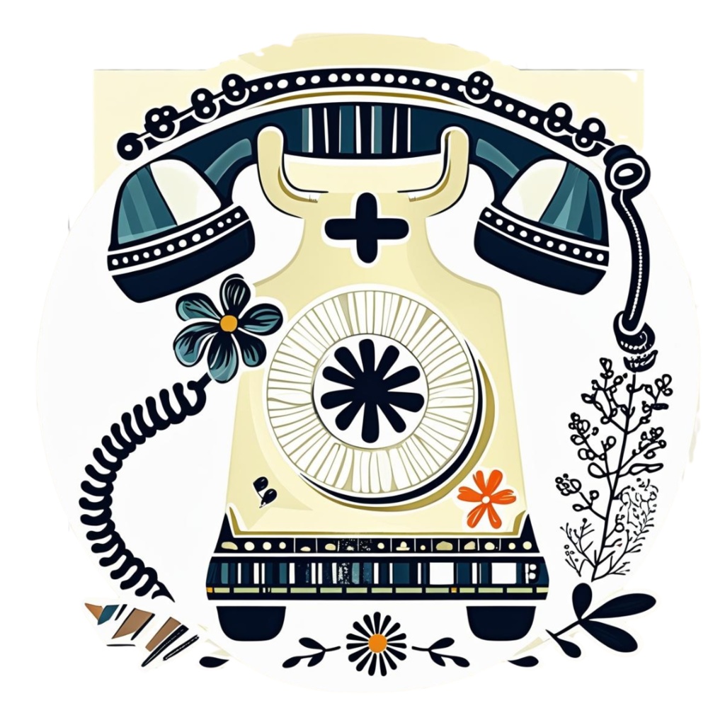 民芸風クリップアート「予定シリーズ」12点セット(背景透過PNG)