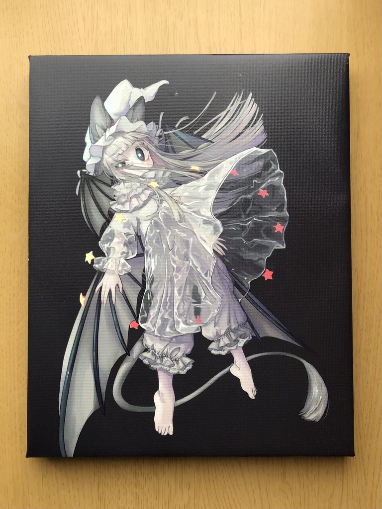 キャンバスプリント 魔女milk