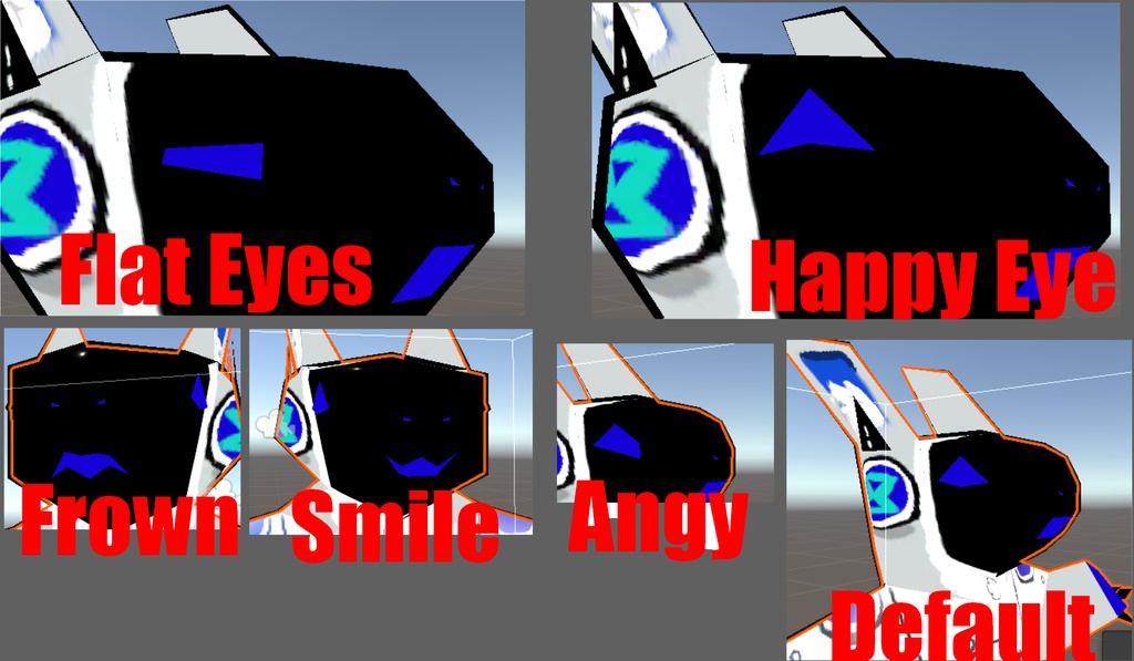 Low Poly Protogen (256 Protogen)