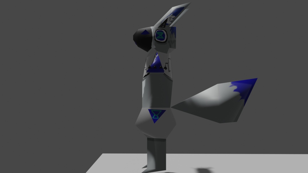 Low Poly Protogen (256 Protogen)