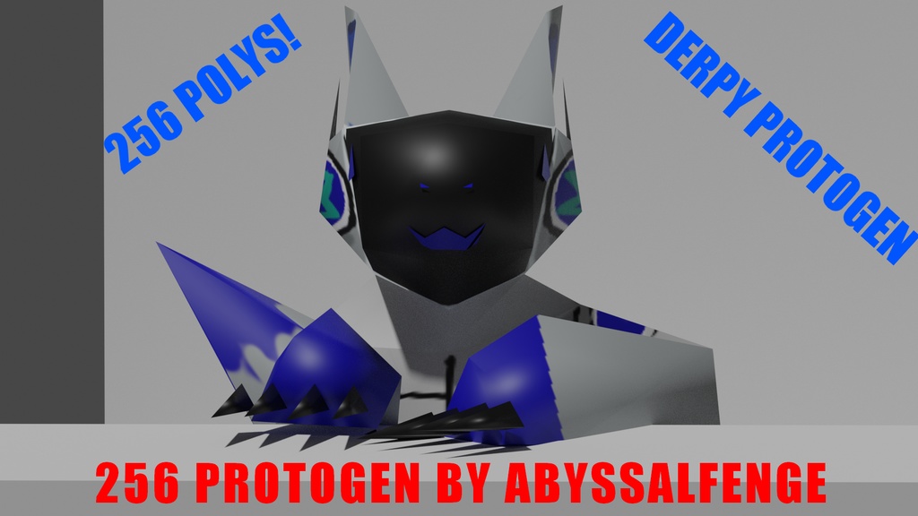 Low Poly Protogen (256 Protogen)