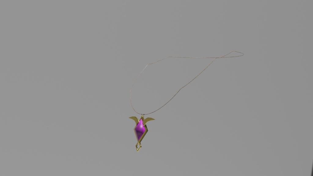 [FBX] GBF Pressed Flower Pendant