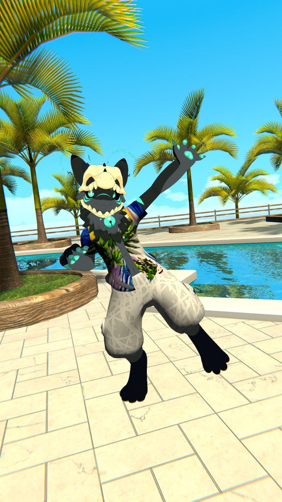 [VRCFury Prefab] Rosune Summer Outfit Set/ロスネ 夏服セット