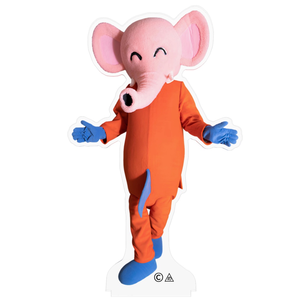 めでぞうくん着ぐるみアクリルスタンド