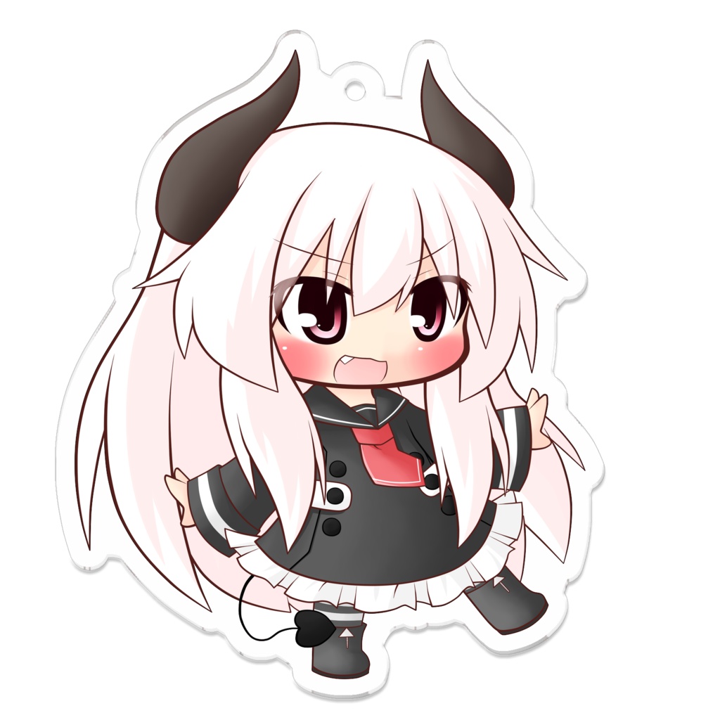 ハクアちゃんアクキー