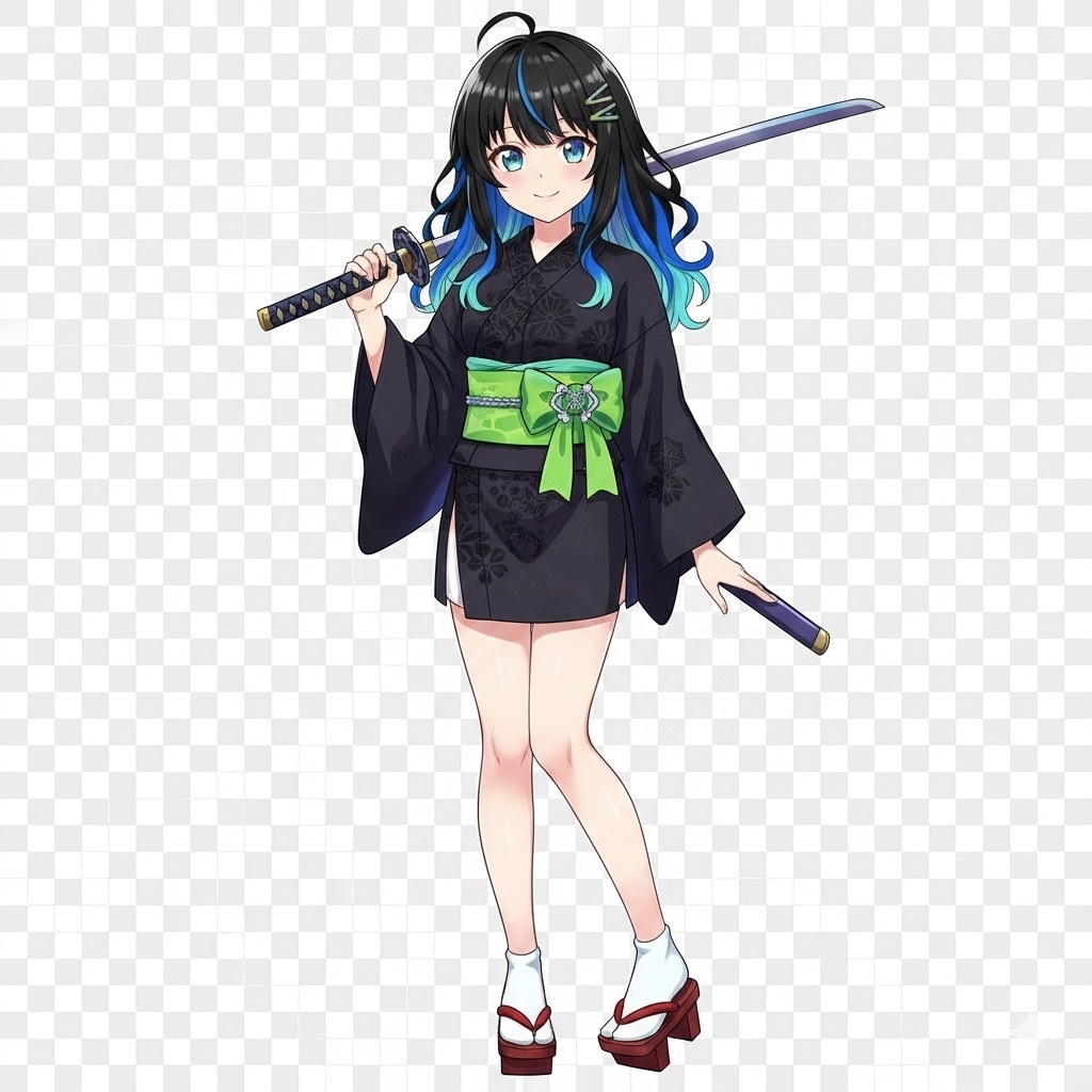 （立ち絵素材）多分俊敏なちびっ子剣士