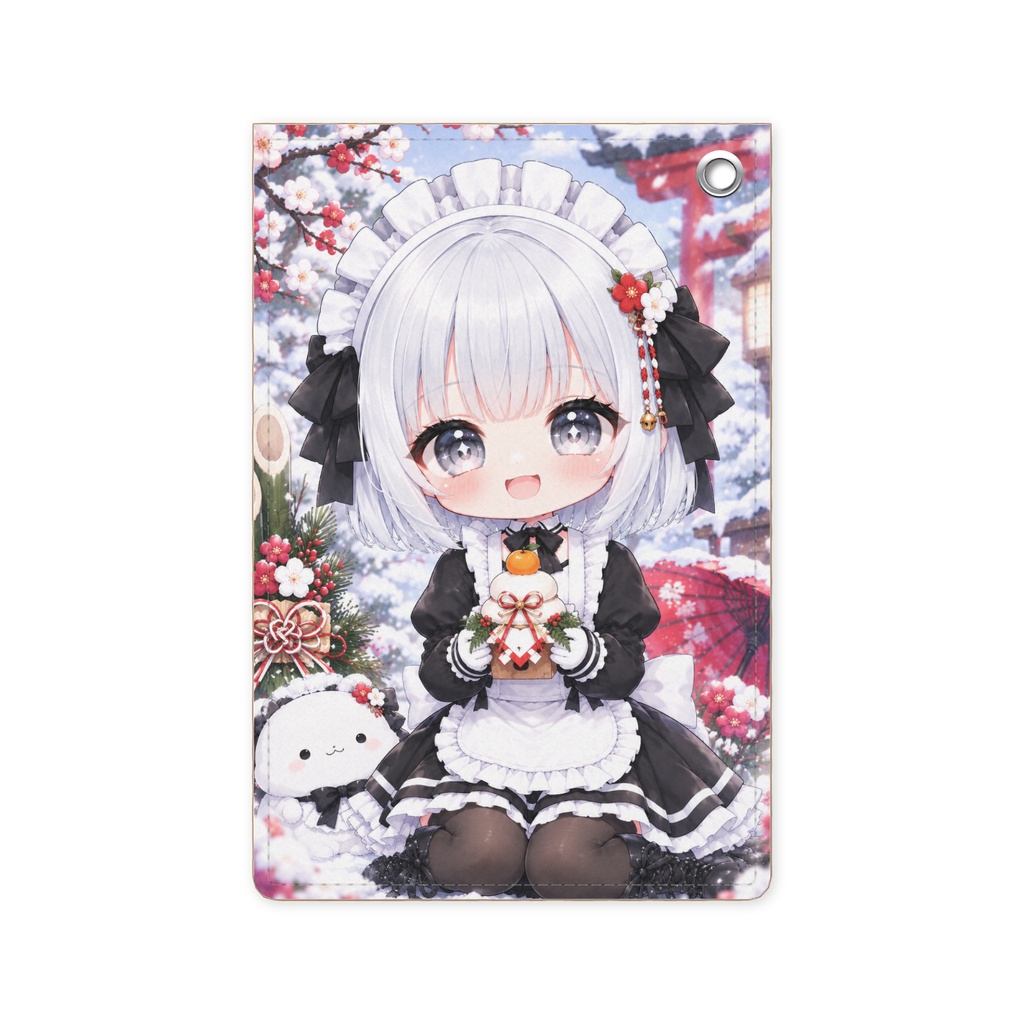 ちびメイドパスケース1月ver