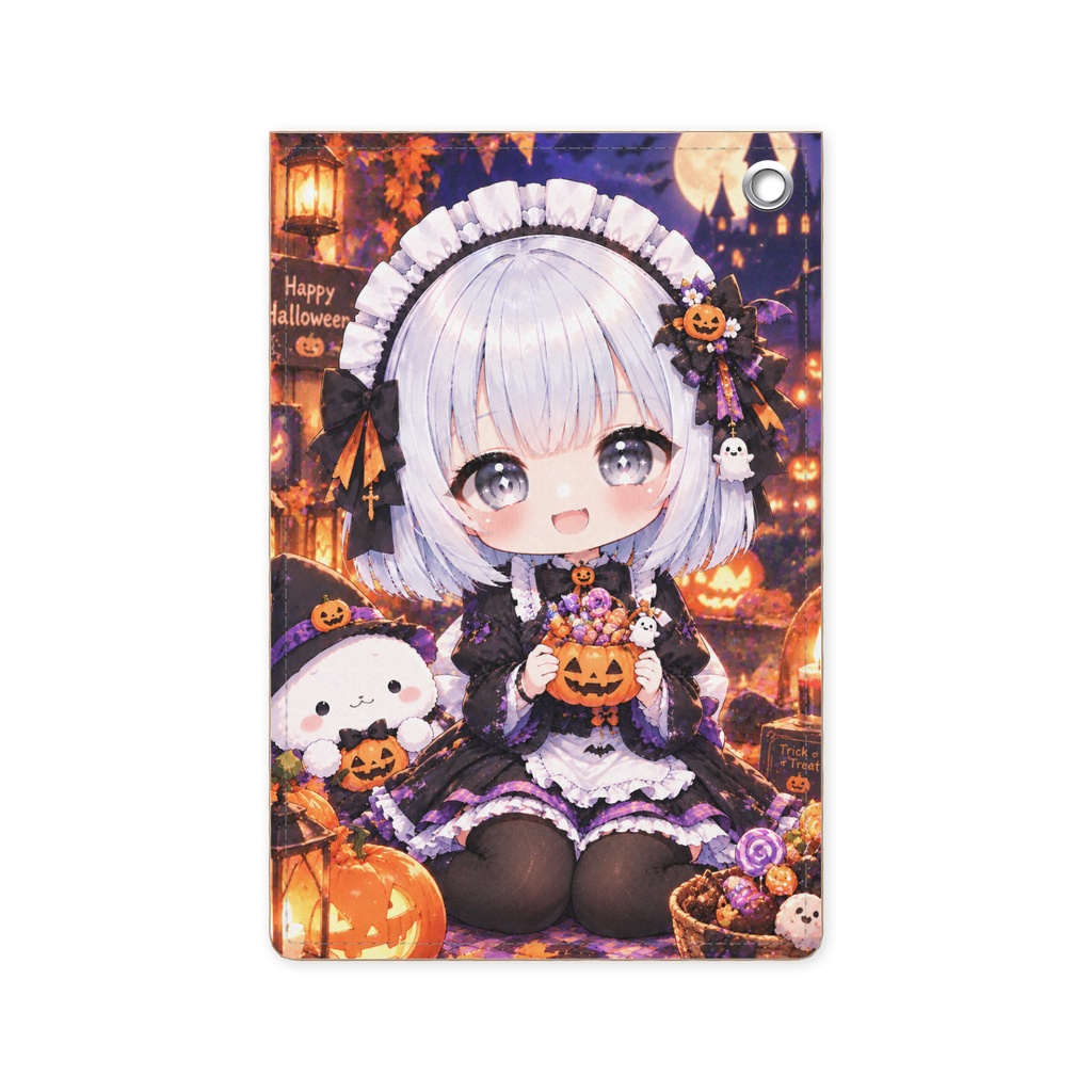 ちびメイドパスケース10月ver