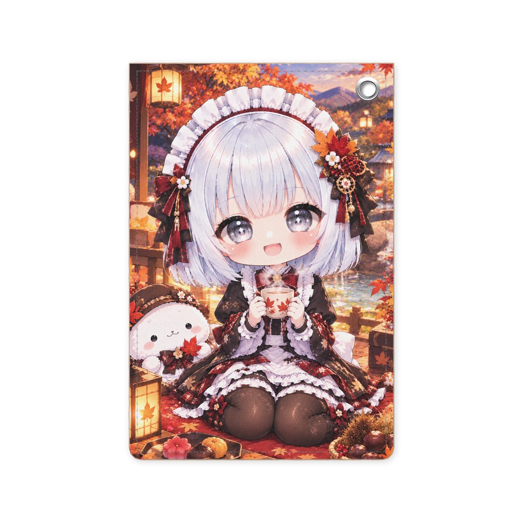 ちびメイドパスケース11月ver