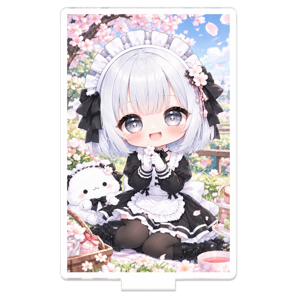 ちびメイドつながるアクスタ4月ver