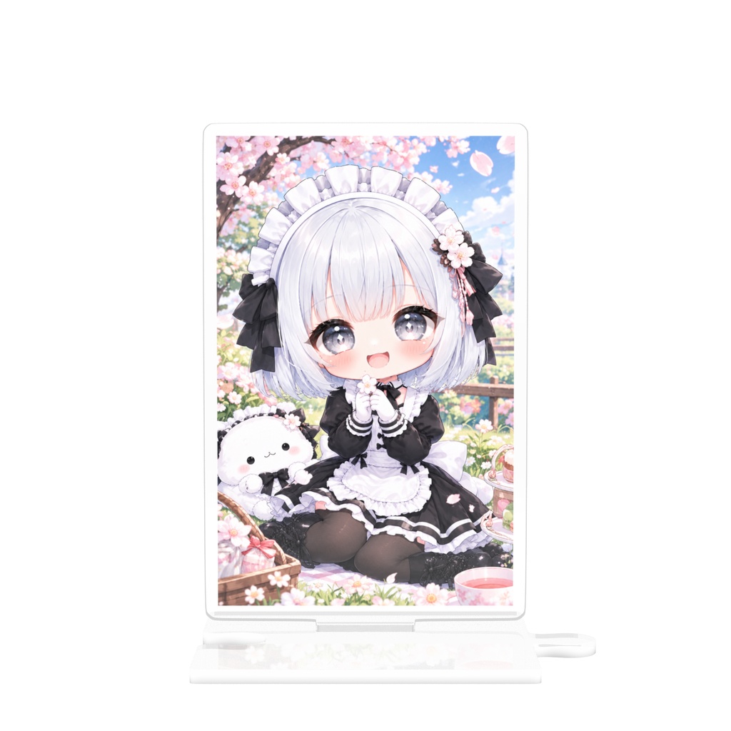 ちびメイドつながるアクスタ4月ver